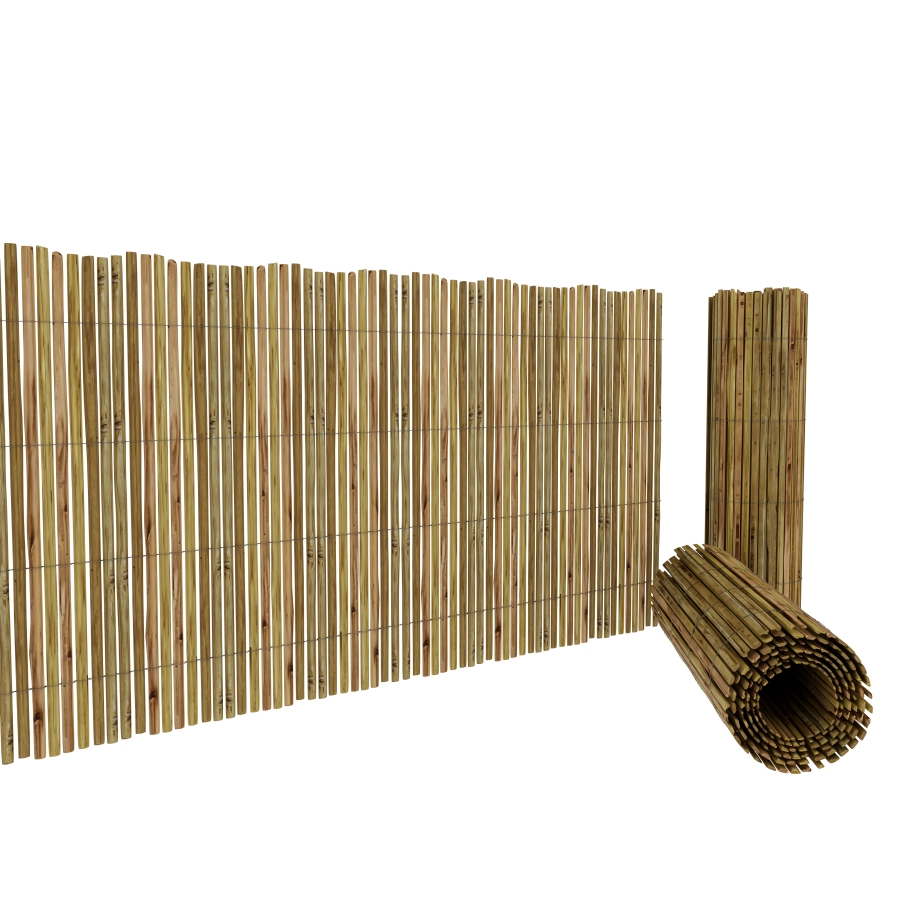 Arella In Canna Cannette In Bamboo Spaccato Bambù Naturale Da 10 / 15 Mm  Arelle Canniccio Decorativo Recinzione Giardino Ringhiera Balcone Terrazza  Piscina Stuoia Ombreggiante Frangivista 1.5 x 3 M - Bricozone®